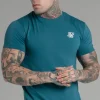 Teal Muscle Fit T-Shirt