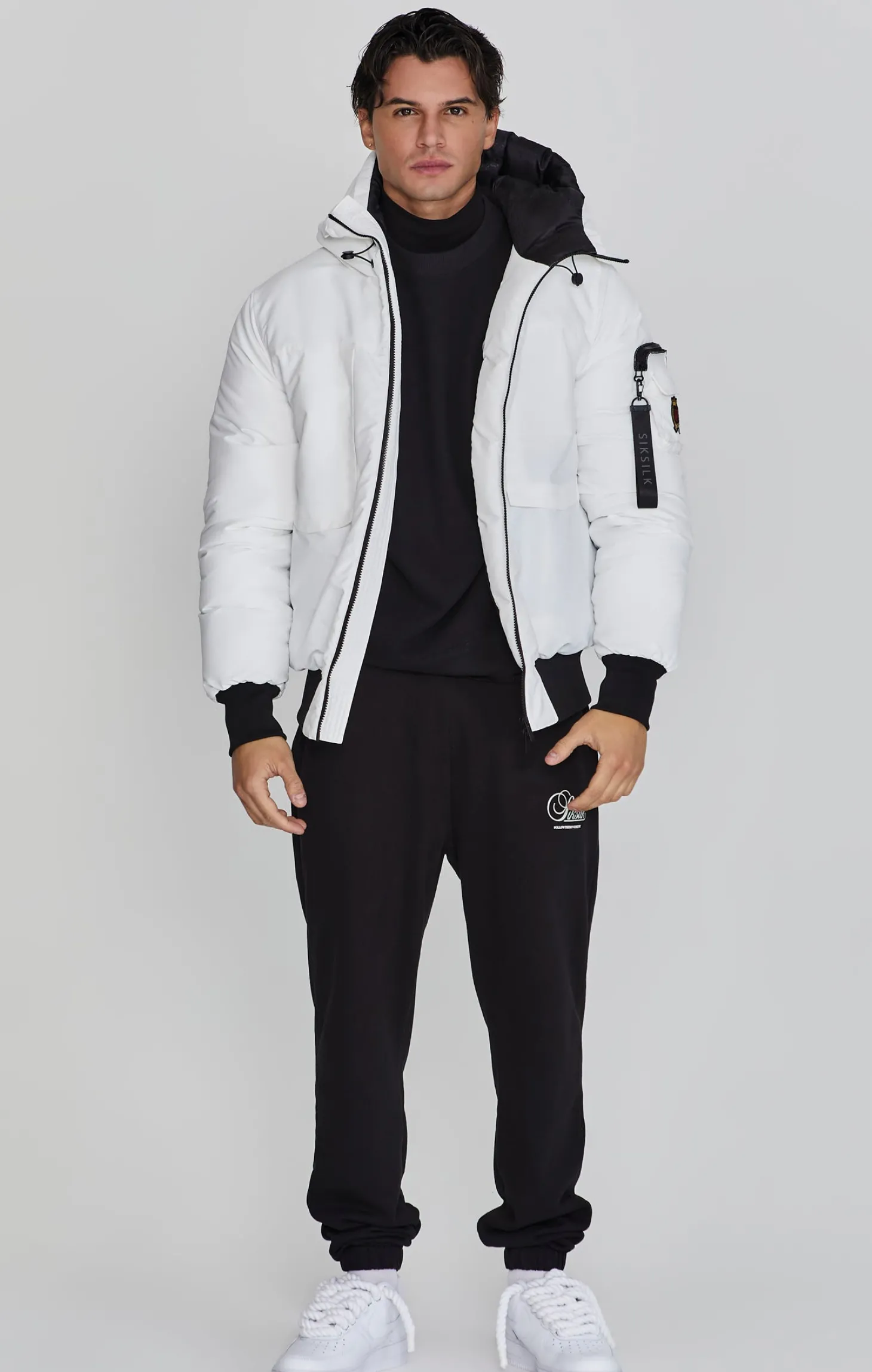 White Bomber Jacket