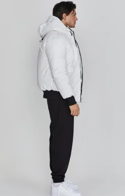 White Bomber Jacket