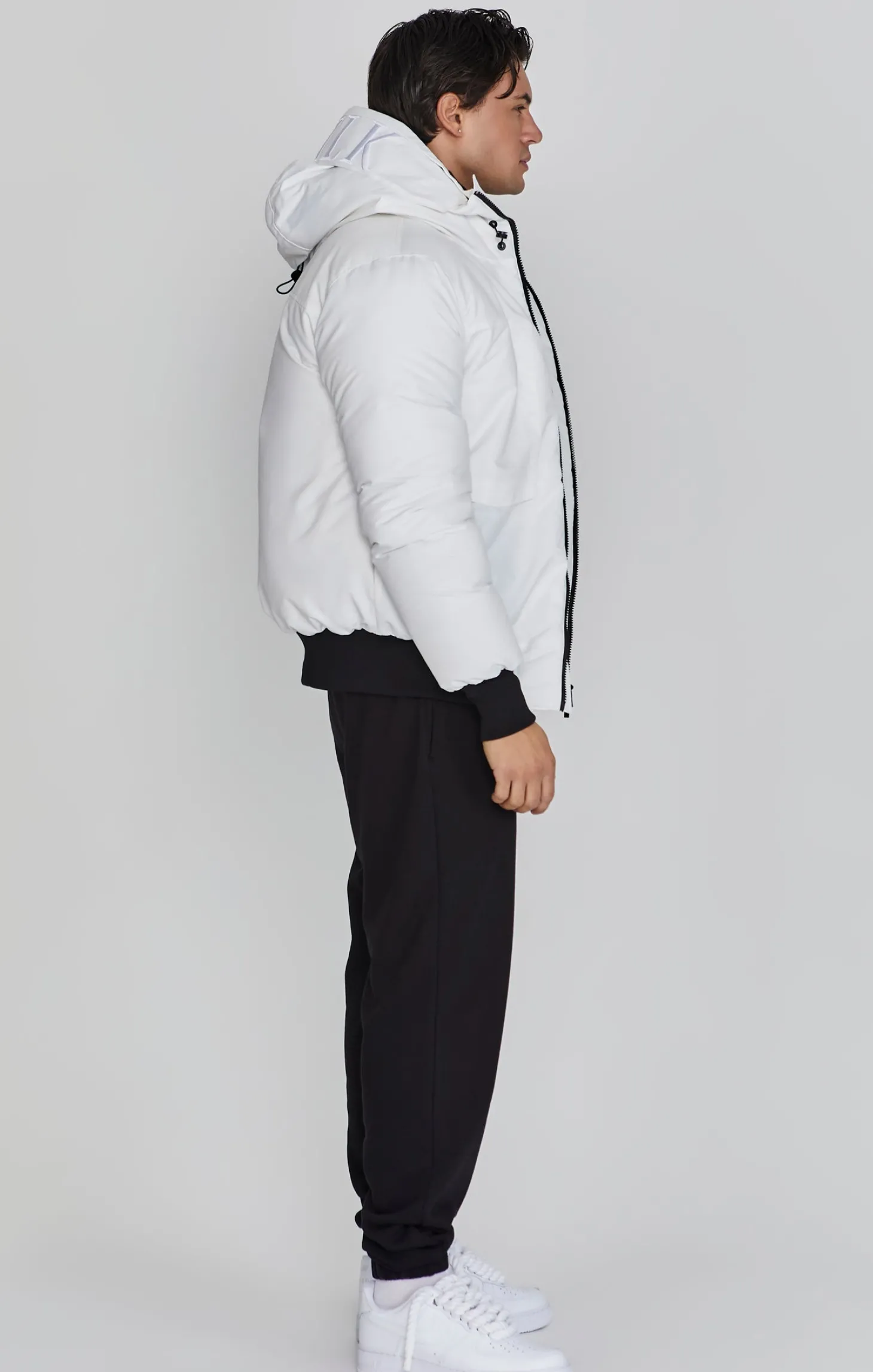 White Bomber Jacket