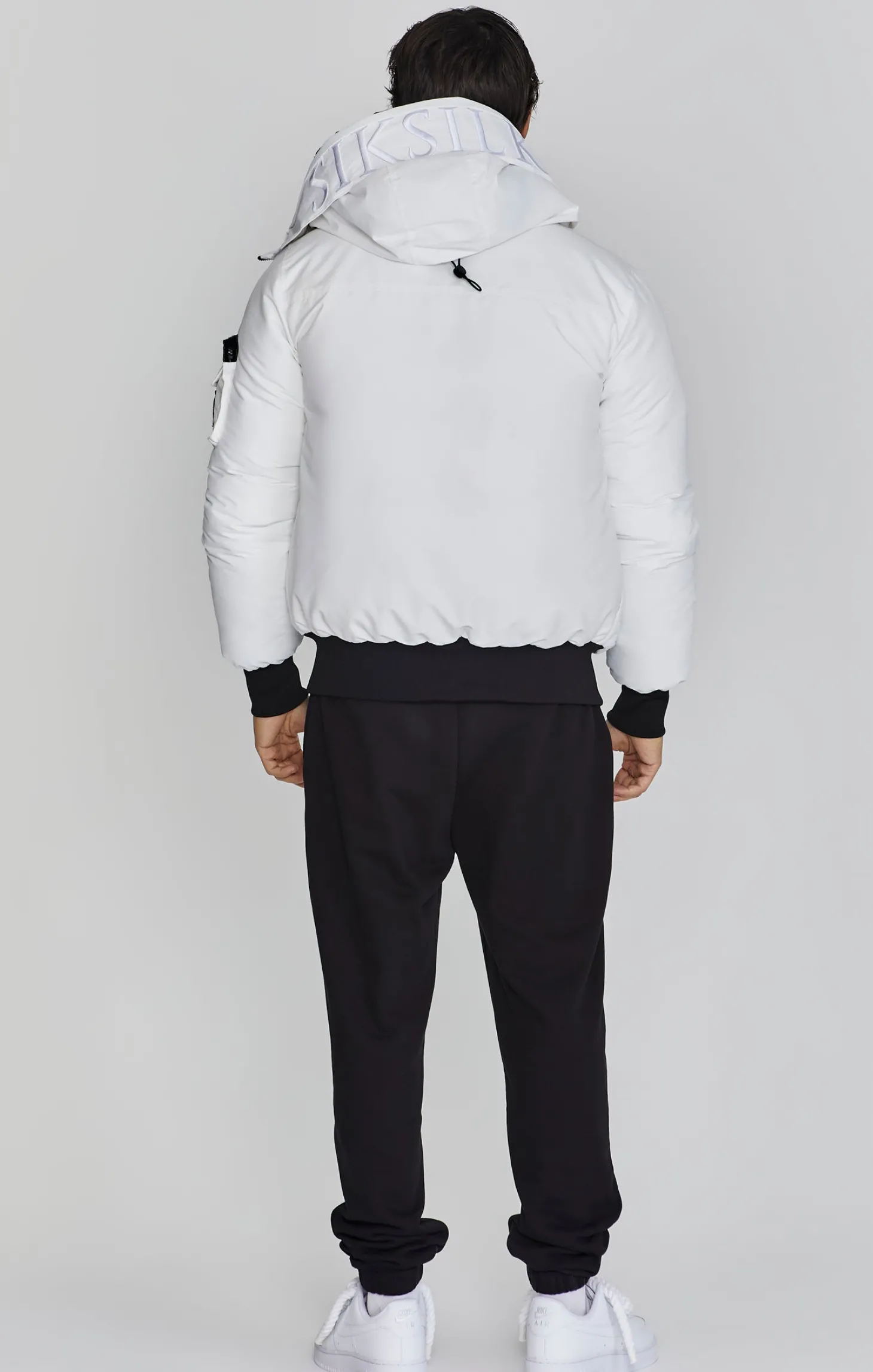 White Bomber Jacket