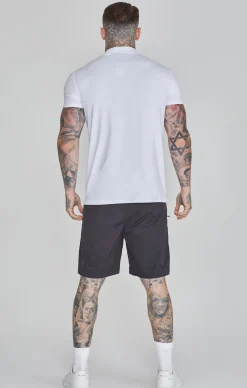 White Muscle Fit T-Shirt