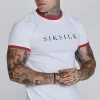 White Red Ringer T-Shirt